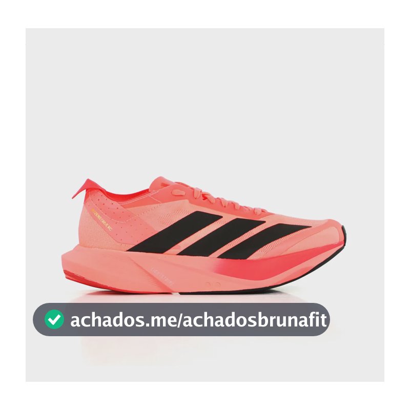 Tênis adidas Adizero Drive Rc Corrida 21 A 42 Km Lightstrike Rosa 42 Br