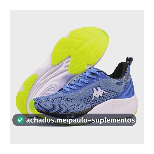 Tênis Kappa Pulse Unissex Academia Caminhada