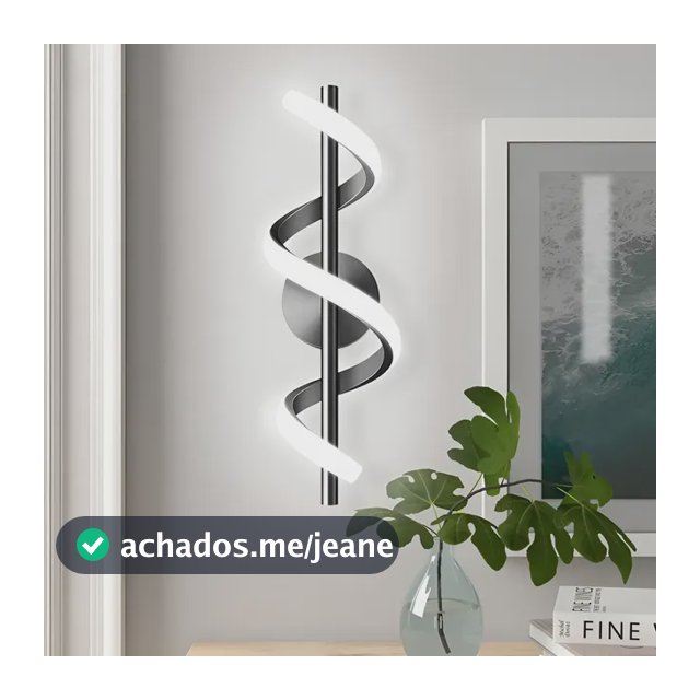 Arandela Linear De Parede  - 3 Cores Luminaria Moderna Led