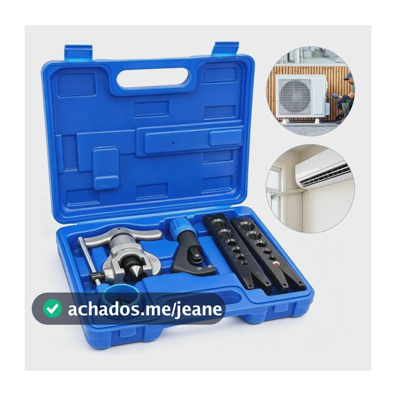 Flangeador Tubos Excêntrico 1/4-3/4 Catraca Cortador Tubo