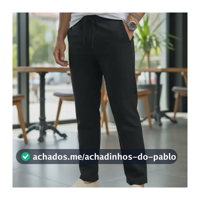 Calça De Linho Masculina Social Casual Premium, Festa, Praia