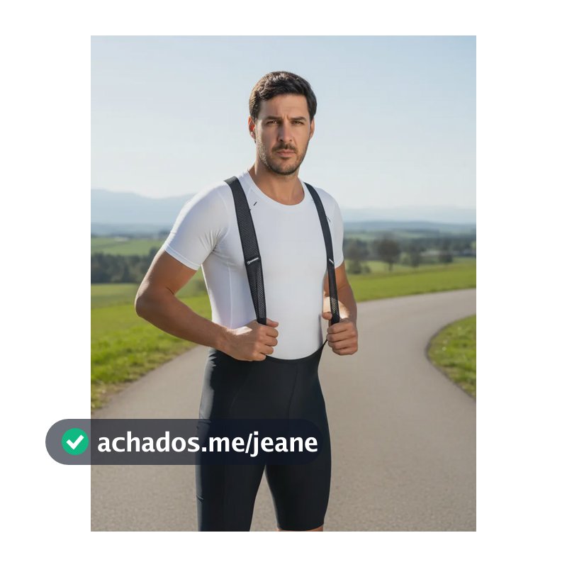 Bretelle Free Force Masculino Endurance 2025 - Tam M Preta Preto M