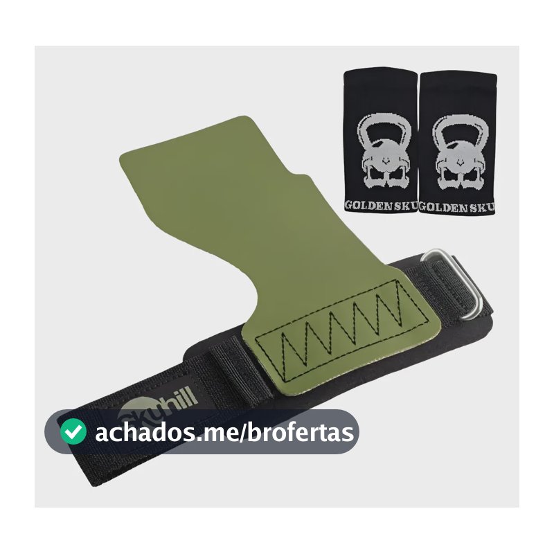 Hand Grip Skyhill Cf Ultra Crossfit Calistenia Lançamento G-gg Verde Militar