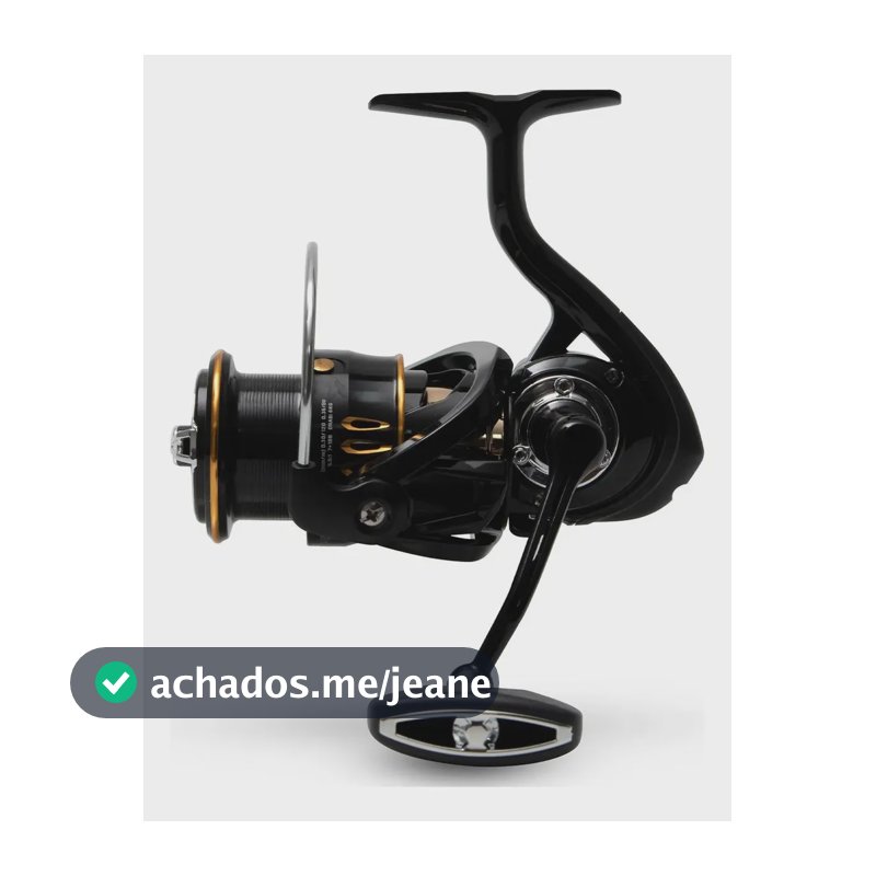Molinete Astro Air 3000 7+1 Rol 5.5:1 6kg Drag - Maruri Preto Direito/esquerdo