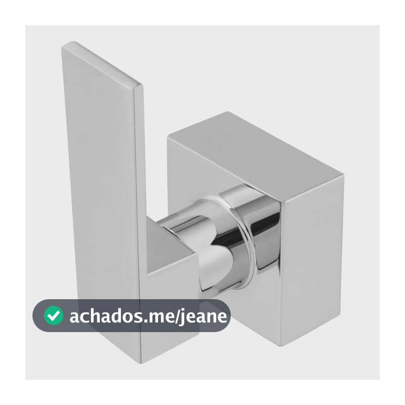 Acabamento Para Registro De Gaveta Ou Pressão Base Deca 16 Estrias Quadrado 1/2 3/4 Metal Cromado Brilhante