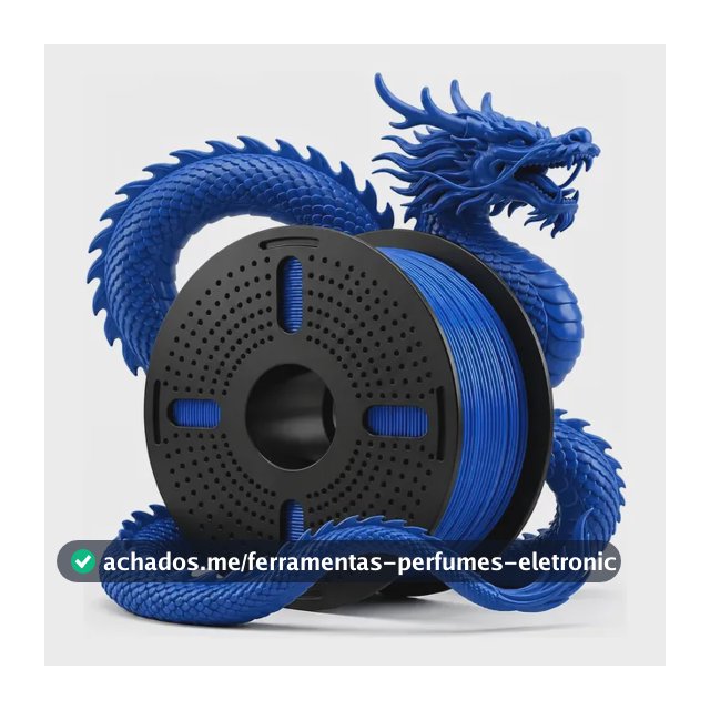 Filamentos Impressora 3d Print Pulse 1 Kg Pet G 1.75mm Core Azul