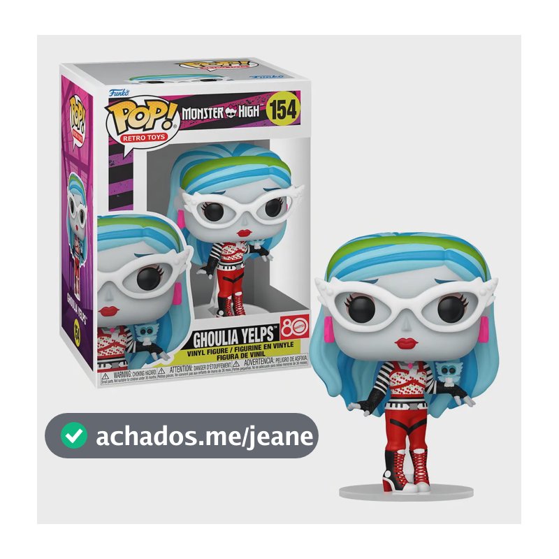 Figura de acción Ghoulia Yelps FU83819 de Funko Pop! Vinyl
