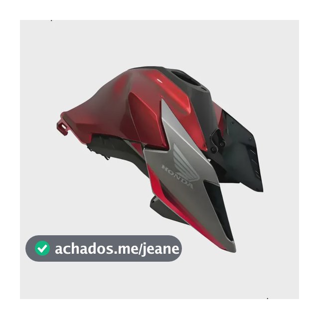 Kit Capa Do Tanque Completo Cg 160 Titan 2025 2026 Capa Vermelho Realeza-prata Paulista