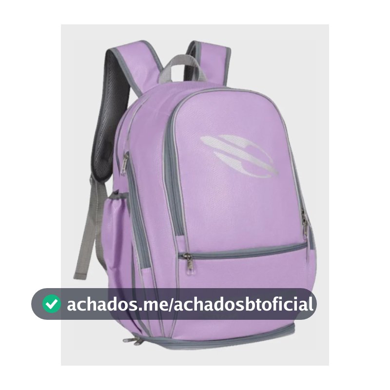 Raqueteira Match Porta Raquete Beach Tennis Mormaii Cor Lilás