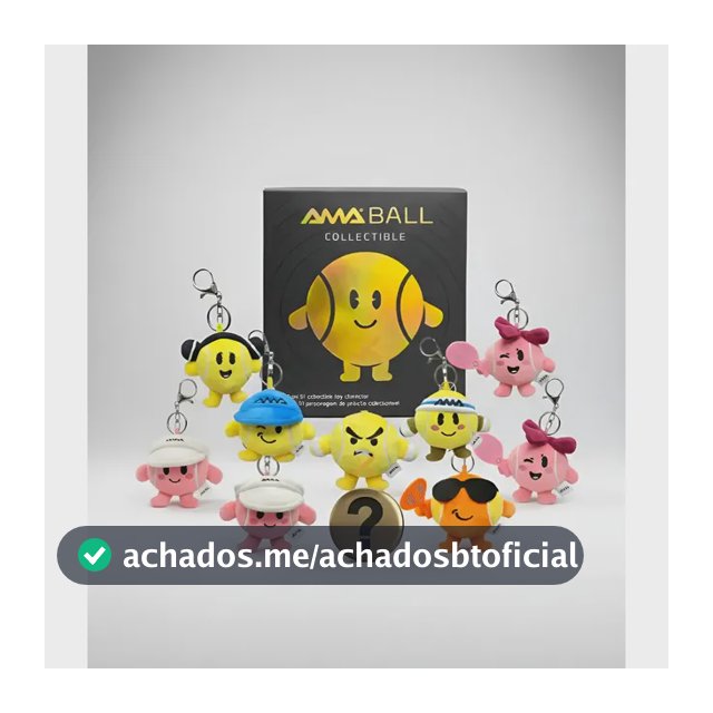Boneco Pelucia Ama Ball Sports Colecionaveis Blind Box Aleatório