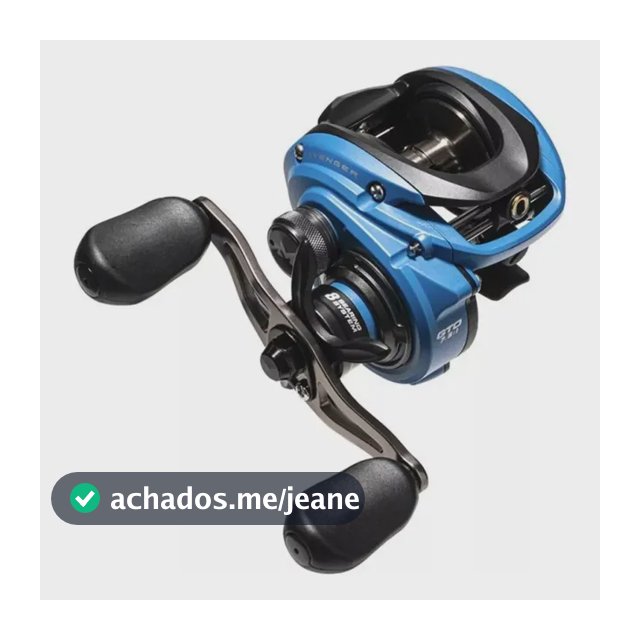 Carretel Carretilha Marine Sports Avenger 8000 Dir/esq Lanç Cor Azul Lado Da Manivela Direito