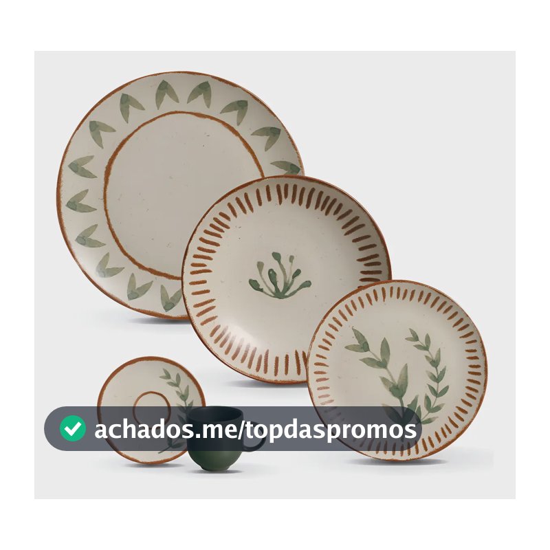 APARELHO DE JANTAR 30 PEÇAS COUP STONEWARE MAGARI