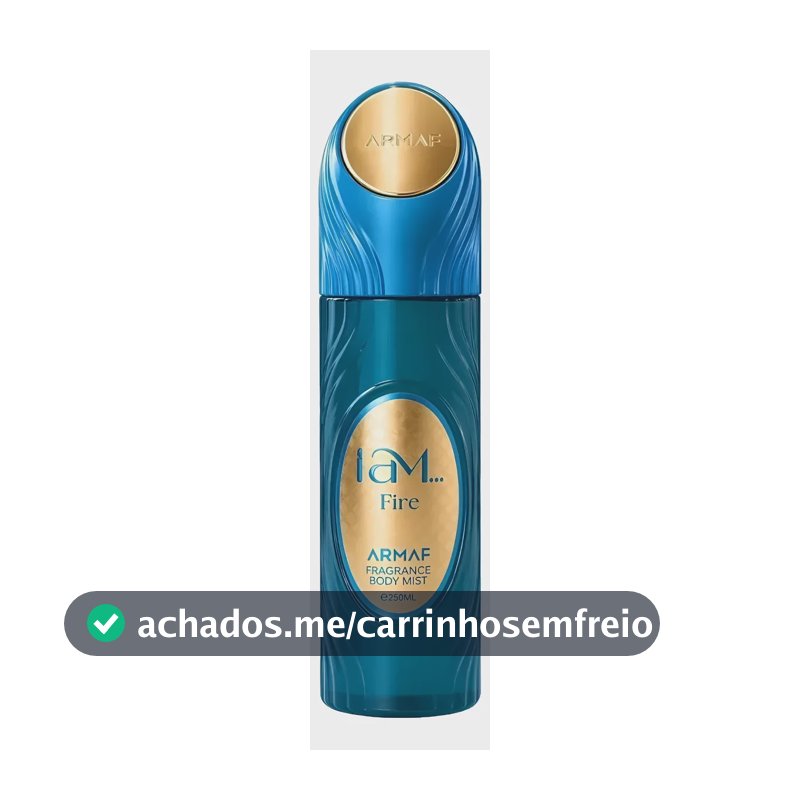 Perfume Armaf I Am Fire Body Splash Sem Gênero 250ml