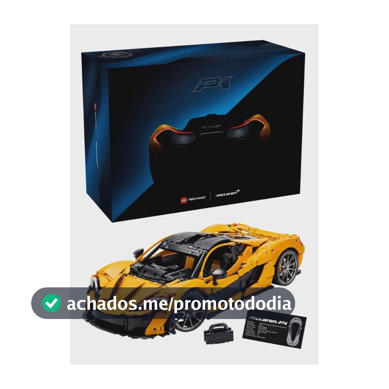 Lego Technic Carro Mclaren P1 3893 Peças - 42172