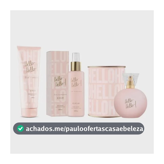 Kit Ciclo Hello Hello! Nah Cardoso 3 Itens