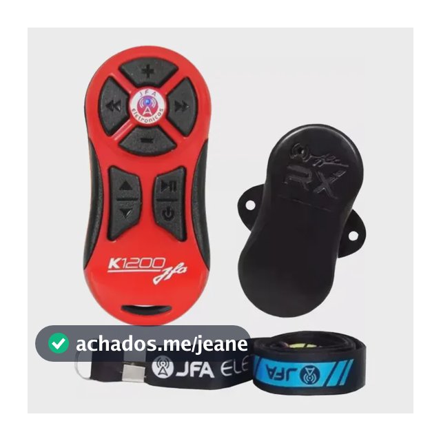 Controle Remoto Universal Longa Distância Jfa K1200 Vermelho