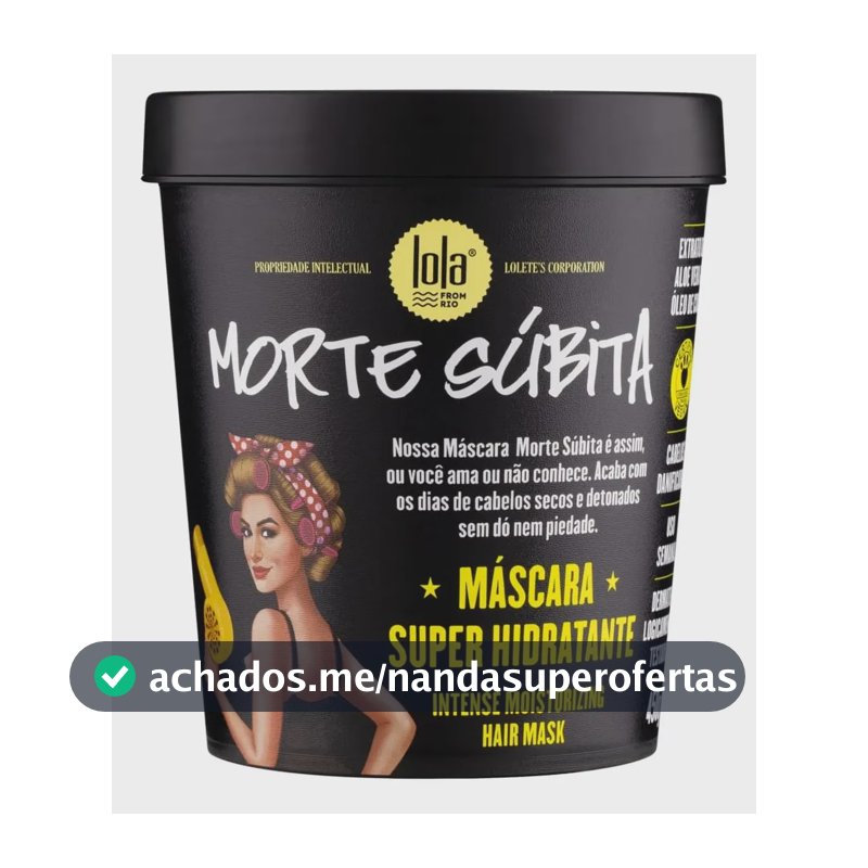 Máscara De Hidratação Morte Súbita 450g Lola Cosmetics
