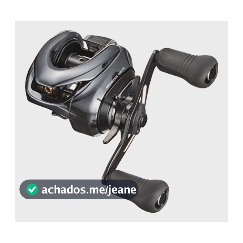 Carretilha Shimano Antares Dc Md Xg 7.8:1 Manivela Esquerda Cor Cinza-escuro