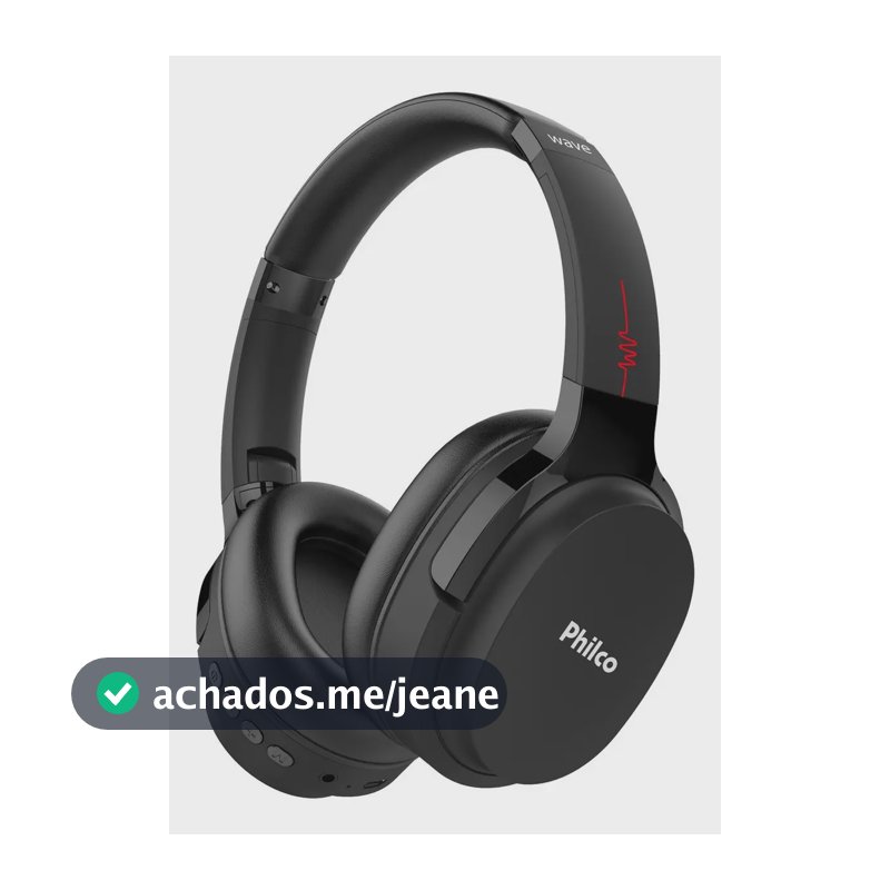 Fone de Ouvido Headphone Philco Extreme Bluetooth PFO01BTP