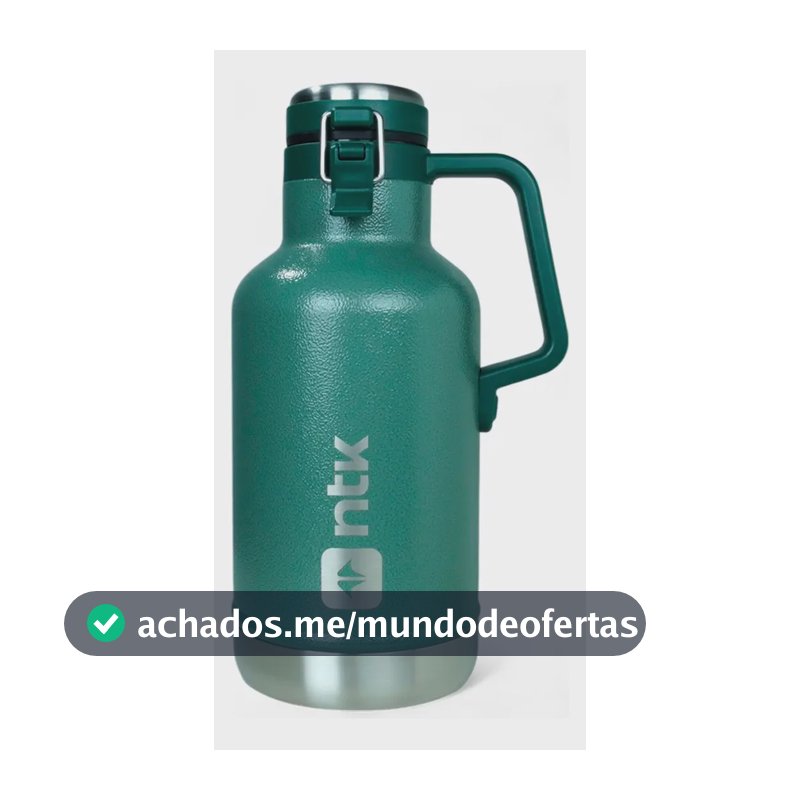 Garrafa Térmica Growler 1,9l Verde - Nautika