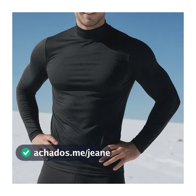 Roupa Térmica Flanelada Frio Intenso Calça + Blusa Gola Alta