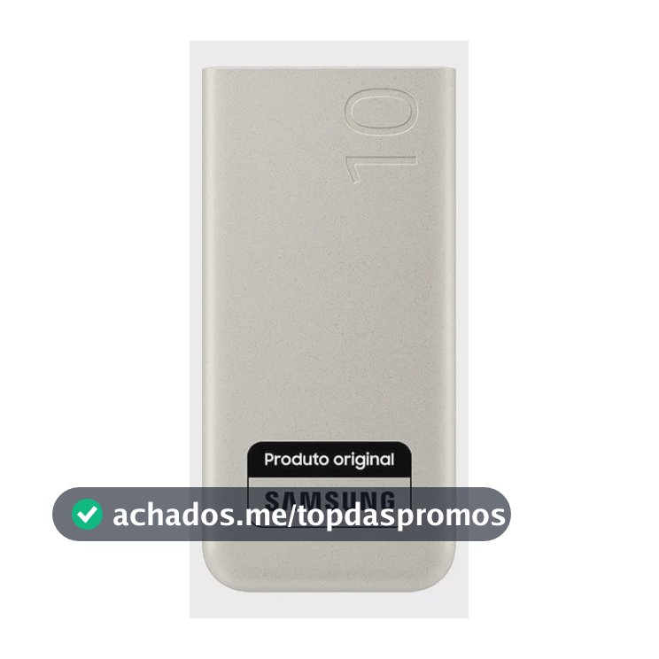 Bateria Carregador Portátil 2x Usb-c, 10000mah, 25w