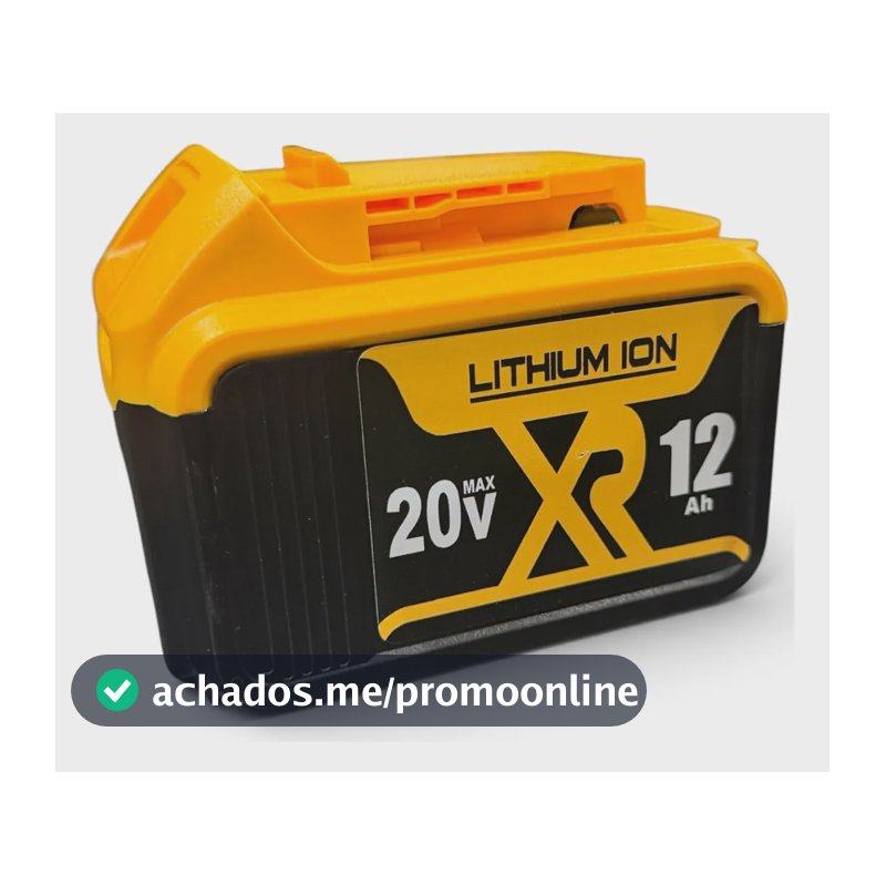 Bateria Para Dewalt 20v 12ah Compativel Com Parafusadeiras