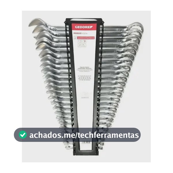 Jogo De Chave Combinada De 6-32mm Com 24 Peças - Gedore Red