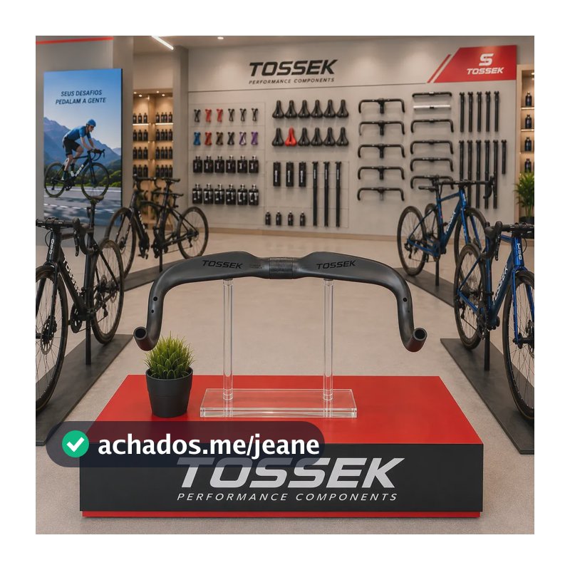 Guidão Carbono Speed Toseek Tr30 Original 31,8mm Ultraleve 440 Mm