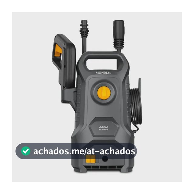 Mondial LAP-04 GY Lavadora de Alta Pressão 1400W + Jato Ajustável