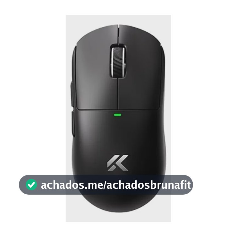 Mouse Gamer Mchose A5 V3 Ultra Sem Fio Paw3395 26k Dpi Preto