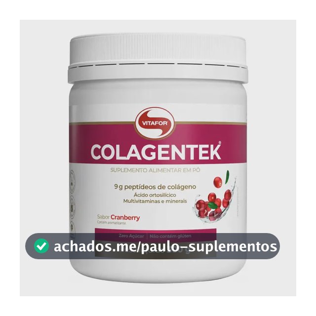 Colágeno Colagentek Vitafor 300g - Hidrolisado