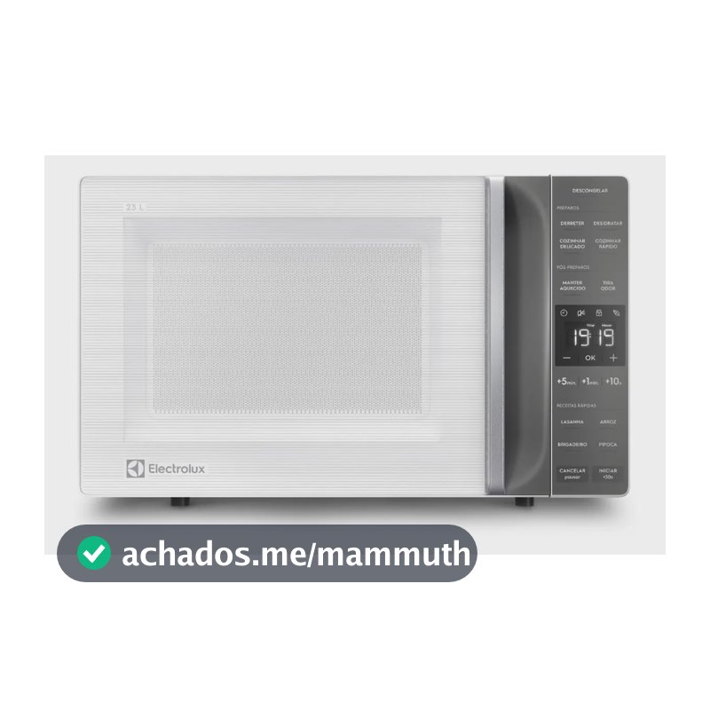 Micro-ondas Electrolux Branco 23L Efficient ME23B