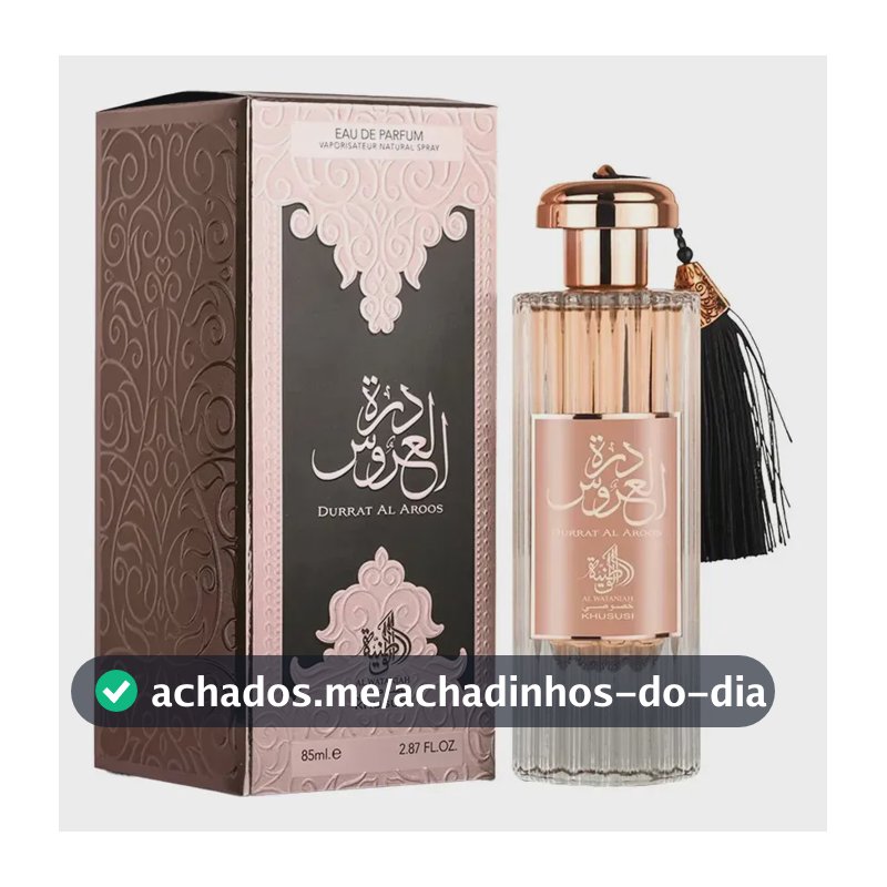 Perfume Da Noiva Árabe Durrat All Aroos 85 Ml Edp ORIGINAL +NF