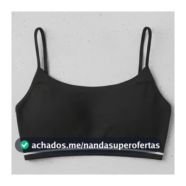 Top Soutien Infantil Lupo Básico Lobinha Sem Costura Menina
