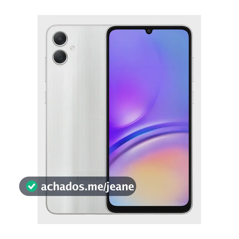 Samsung Galaxy A05 Dual SIM 128 GB prateado 4 GB RAM