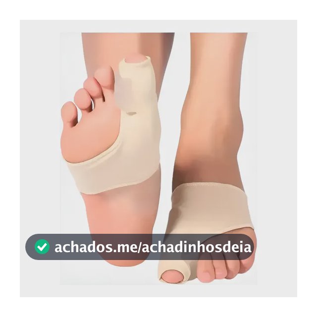 Par Meias Corretivas Joanete Silicone Corretor Ortopédico