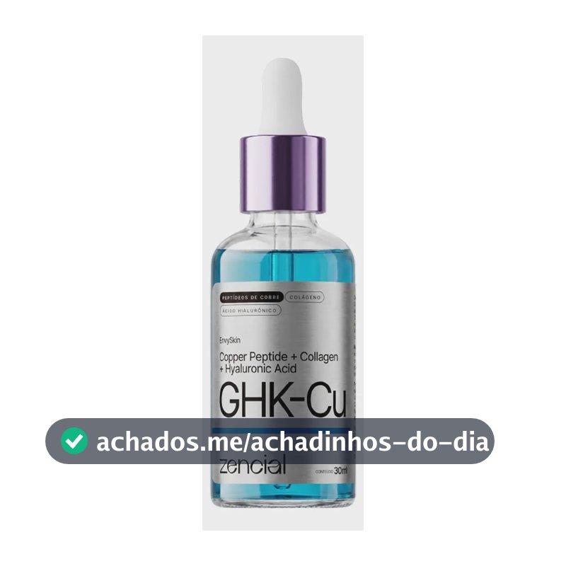 Sérum Ghk-cu + Colágeno Bioestimulação Facial Zencial 30ml Todo Tipo De Pele Dia/noite
