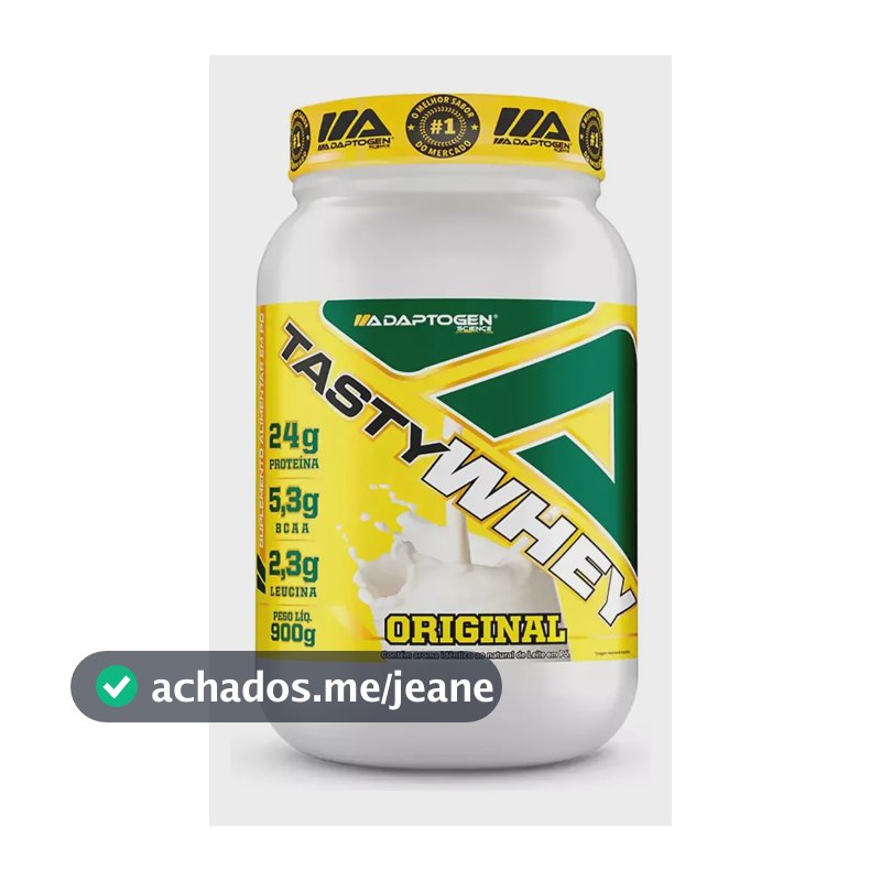 Tasty Whey 3w Gourmet 900g - Adaptogen Original