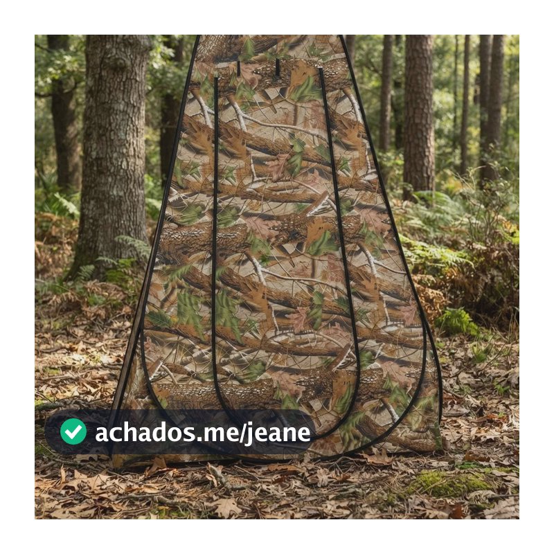 Barraca Banheiro Para Camping Ar Livre Tenda Grande Dobravel Verde-musgo