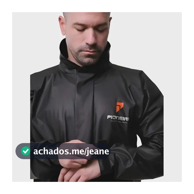 Capa De Chuva Moto Motoqueiro Pioneira Pvc Combate Masculina