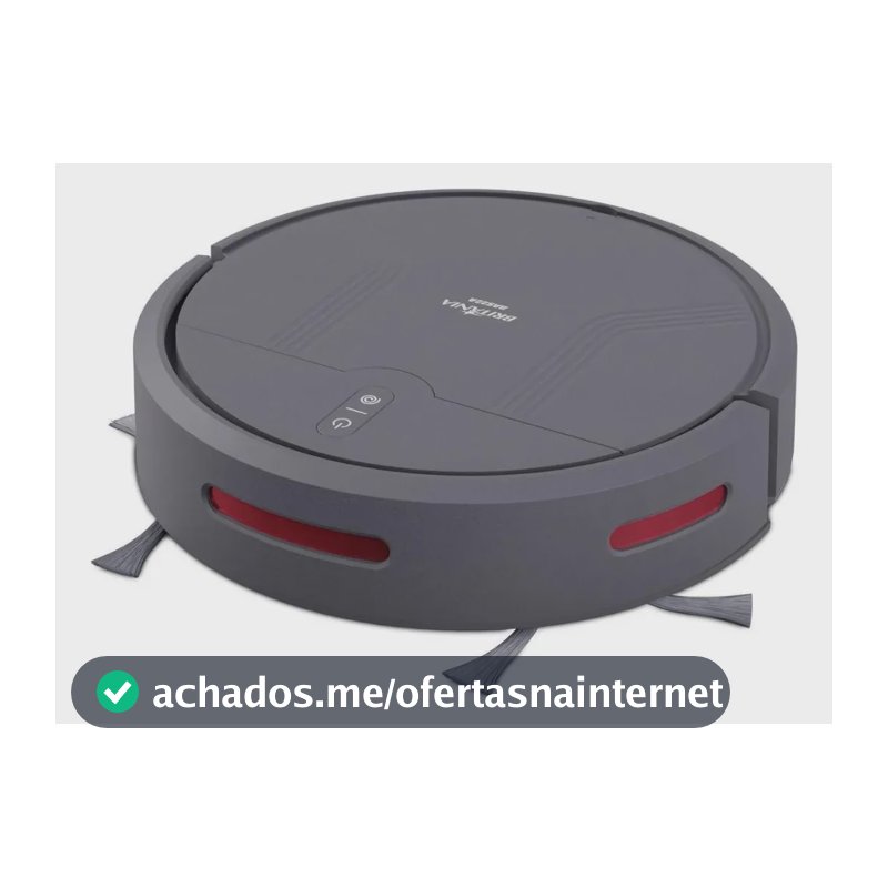 Aspirador Robô De Pó Bivolt Hepa 35w Bas22a Britânia