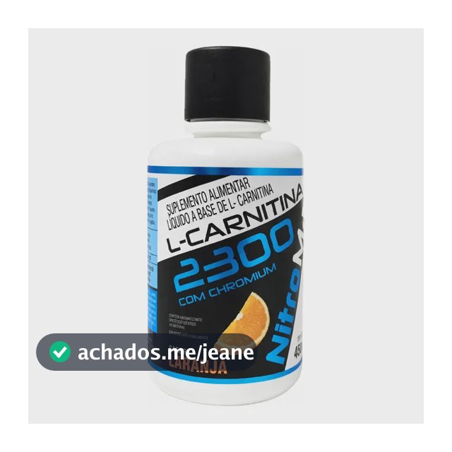 L Carnitine Carnitina C/ Cromo 2300 480ml