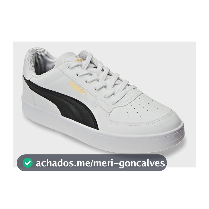 Tênis Masculino Caven 2.0 Puma gold Liso 41