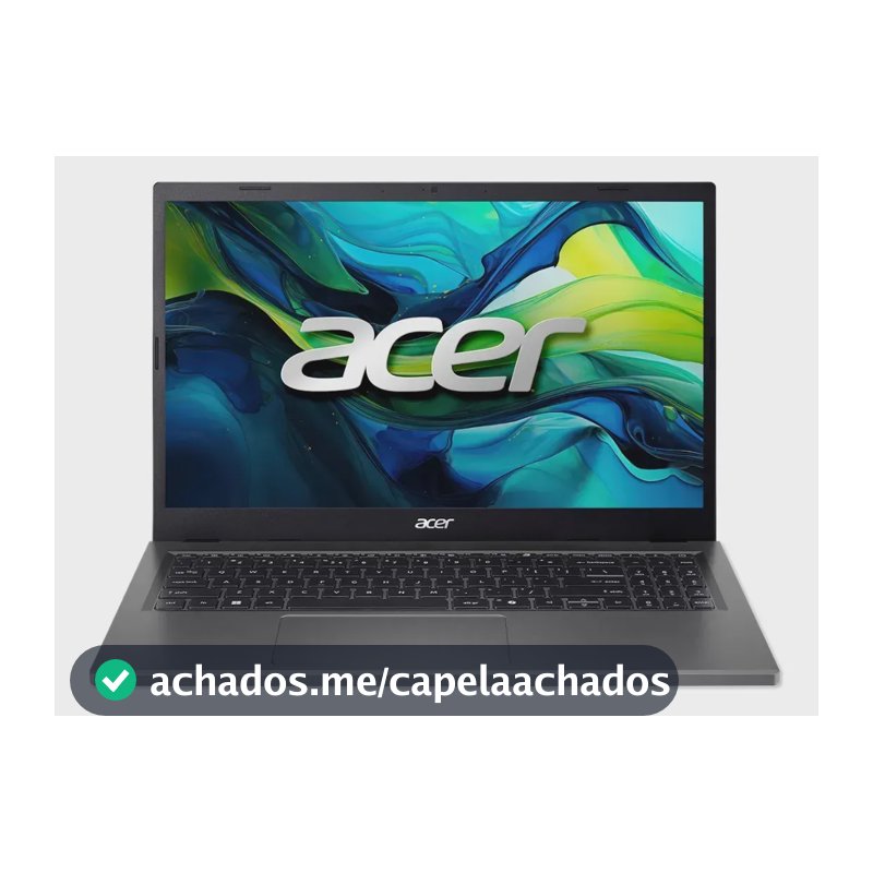Notebook Acer Aspire Go 15 Intel Core I3 1215u 8gb 256gb Ssd Linux Prateado