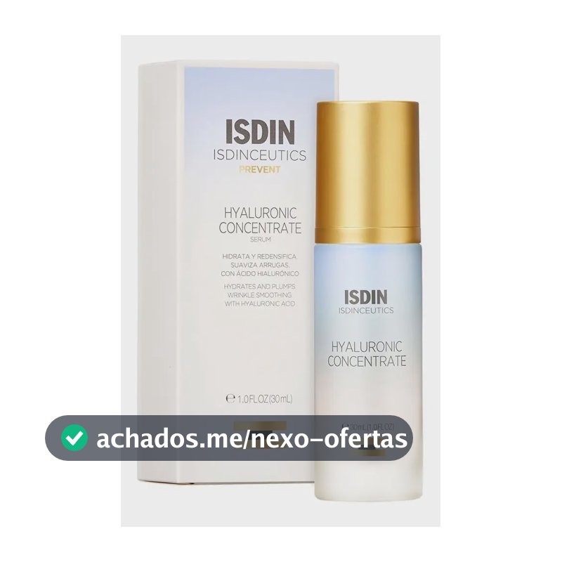 ISDIN Sérum Hidratante Anti-Idade Isdinceutics Hyaluronic Concentrate - 30ml