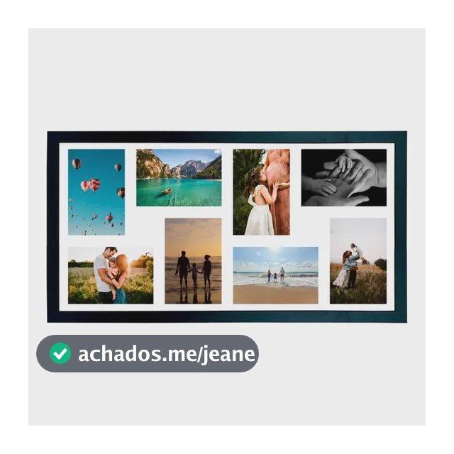 Painel Multifotos Vertical Horizontal 8 Fotos 10x15 Acetato