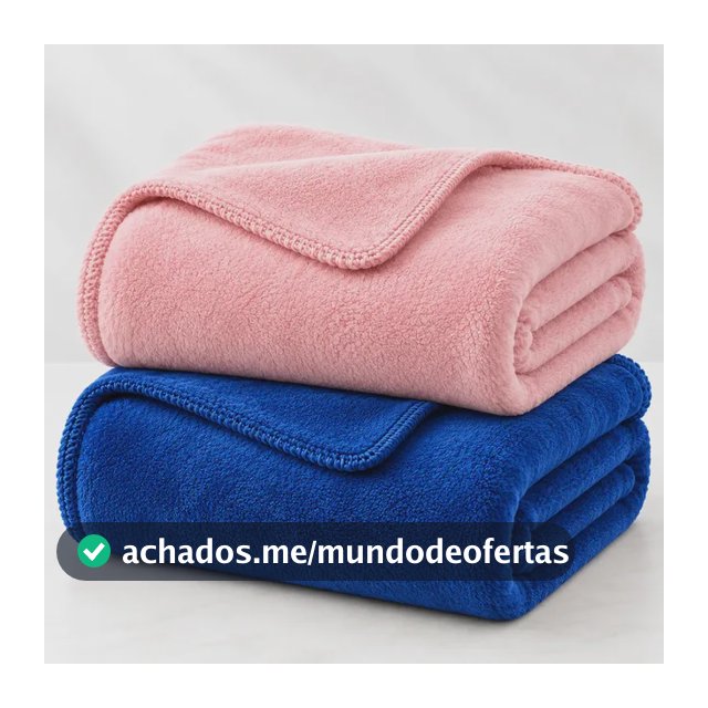 Kit 2 Mantas Pra Cachorro Gato 0,90x1,00 Coberta Quentinha!!
