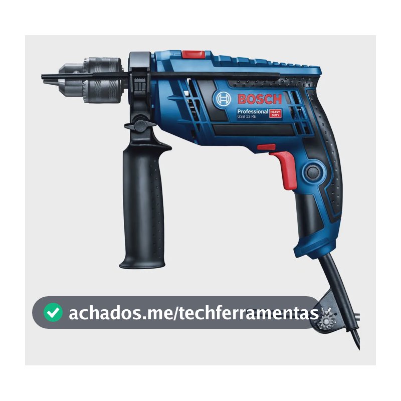 Furadeira de Impacto 1/2 13mm Gsb 13 Re 750w Bosch