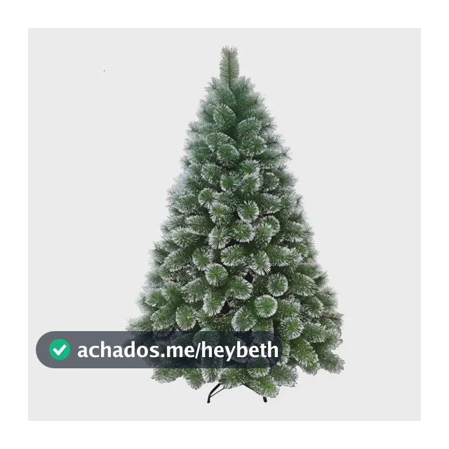 Árvore De Natal Pinheiro Neve 1,80m 360 Galhos Pom Pom Verde Com Pontas Nevada Grande Pinheiro Toque De Neve Cheia Luxo LuvinCo